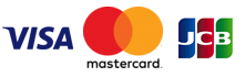VISA、MASTER、JCB